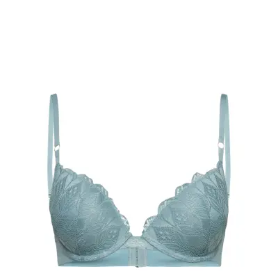 Sky - N*2 Classique Lingerie Bras & Tops Push Up Bras Blå Etam