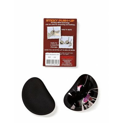 Sticky Push Up Lingerie Bras & Tops Bra Accessories Svart Magic Bodyfashion