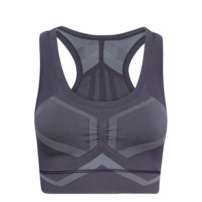 Studio Two-T Bra W Sport Bras & Tops Sports Bras - All Svart Adidas Performance
