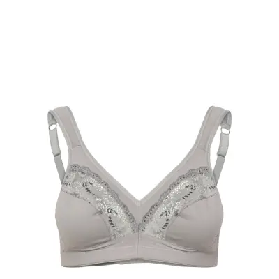 Swegmark Soft Organic Soft Bra Fairtade - Grey - 85 F