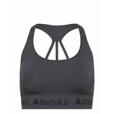 Training Aeroknit Bra W Lingerie Bras & Tops Sports Bras - ALL Grå Adidas Performance