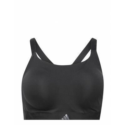 Tailored Impact Luxe Training High-Support Bra Sport Bras & Tops Sports Bras - All Svart Adidas Performance