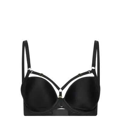 Freya Temptress Uw Moulded Plunge T-Shirt Bra Svart