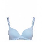 Padded_Bra_Heartshape *Villkorat Erbjudande Lingerie Bras & Tops Push Up Bras Blå Marie Jo