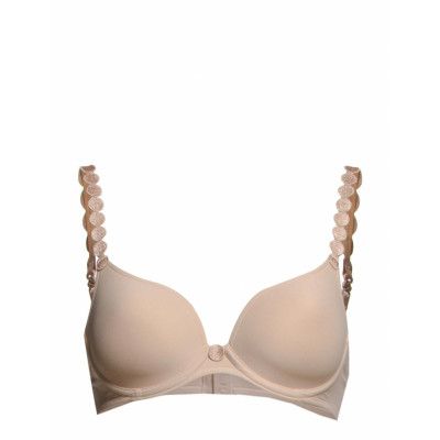 Padded_Bra_Heartshape *Villkorat Erbjudande Lingerie Bras & Tops Push Up Bras Beige Marie Jo