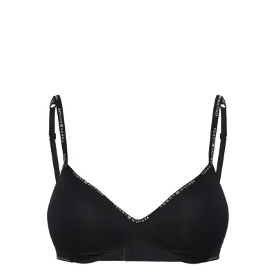Tommy Hilfiger Wireless Push Up Bra Svart