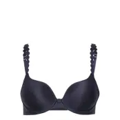 Padded_Bra_Heartshape *Villkorat Erbjudande Lingerie Bras & Tops Push Up Bras Blå Marie Jo