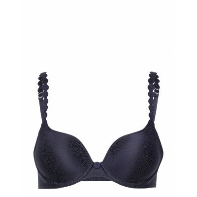 Padded_Bra_Heartshape *Villkorat Erbjudande Lingerie Bras & Tops Push Up Bras Blå Marie Jo