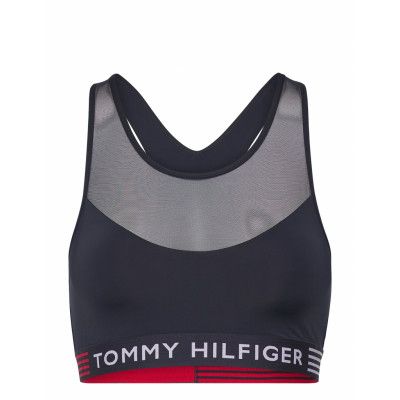 Unlined Bralette Lingerie Bras & Tops Soft Bras Tank Top Bras Blue Tommy Hilfiger