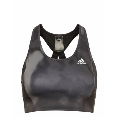 W D2m Aop Bt Lingerie Bras & Tops Sports Bras - ALL Svart Adidas Performance