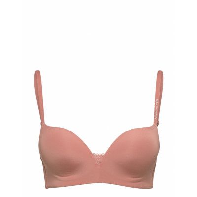 Wireless Push Up Lingerie Bras & Tops Push Up Bras Rosa Tommy Hilfiger