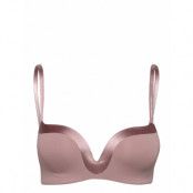 Wireless Push Up Bra Lingerie Bras & Tops Push Up Bras Non Wired Bras Rosa Tommy Hilfiger