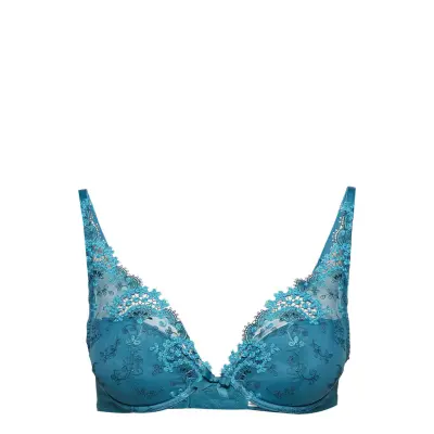 Wish *Villkorat Erbjudande Lingerie Bras & Tops Push Up Bras Blå Sim Pérèle