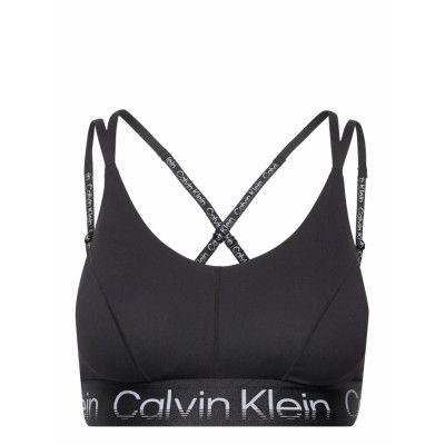Wo - High Support Sports Bra Lingerie Bras & Tops Sports Bras - ALL Svart Calvin Klein Performance
