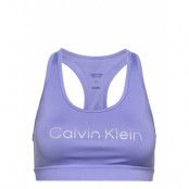 Wo - Medium Support Sports Bra Lingerie Bras & Tops Sports Bras - ALL Lila Calvin Klein Performance