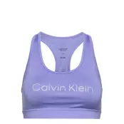 Wo - Medium Support Sports Bra Lingerie Bras & Tops Sports Bras - ALL Lila Calvin Klein Performance
