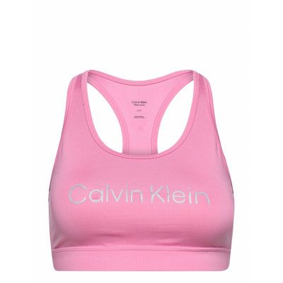 Wo - Medium Support Sports Bra Lingerie Bras & Tops Sports Bras - ALL Rosa Calvin Klein Performance