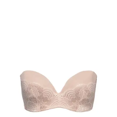 WONDERBRA Refined Glamour Perfect Strapless - Cream - 75 f