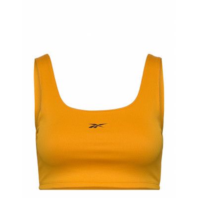 Wor Rib Bralette Lingerie Bras & Tops Sports Bras - ALL Orange *Villkorat Erbjudande Reebok Performance