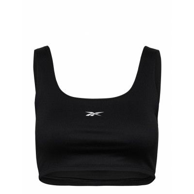 Workout Ready Rib Bralette Sport Bras & Tops Sports Bras - All Svart Reebok Performance