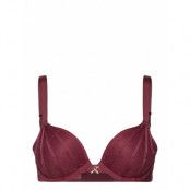 Chantelle X Xquisite Extra Push-Up Bra Burgundy