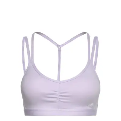 Yo Ess Ls Bra Sport Bras & Tops Sports Bras - All Purple Adidas Performance