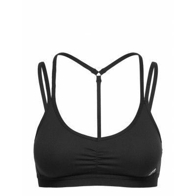 Yo Ess Ls Bra Sport Bras & Tops Sports Bras - All Svart Adidas Performance