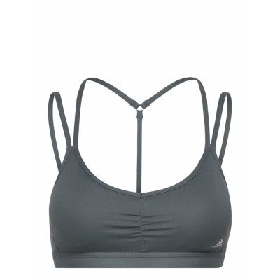 Yoga Essentials Light Support Bra Sport Bras & Tops Sports Bras - All Blue Adidas Performance