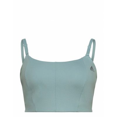 Yoga Studio Light Support Bra Plus Sport Bras & Tops Sports Bras - All Blue Adidas Performance