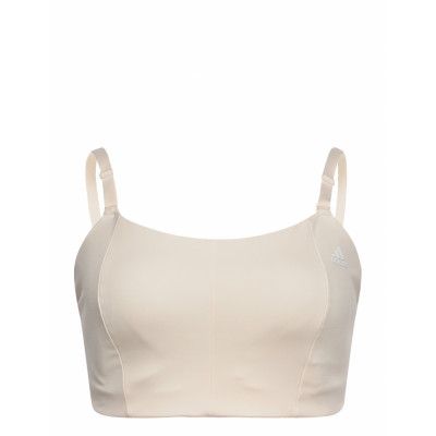 Yoga Studio Light Support Bra Plus Sport Bras & Tops Sports Bras - All Kräm Adidas Performance