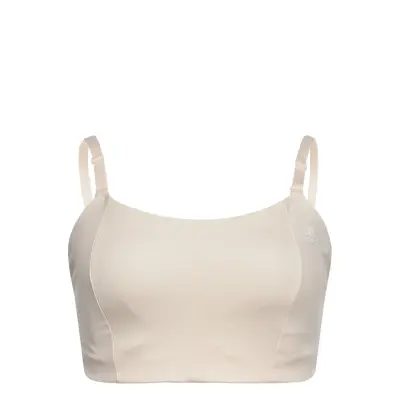 Yoga Studio Light Support Bra Plus Sport Bras & Tops Sports Bras - All Kräm Adidas Performance
