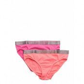 2 Pack Bikini *Villkorat Erbjudande Night & Underwear Underwear Panties Rosa Calvin Klein