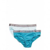 2 Pack Bikini Night & Underwear Underwear Panties Blå Calvin Klein