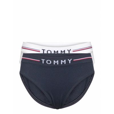2P Bikini Night & Underwear Underwear Panties Blå Tommy Hilfiger