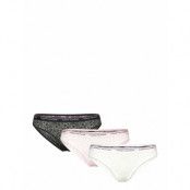3 Pack Bikini Lace Trosa Brief Tanga Multi/patterned Tommy Hilfiger