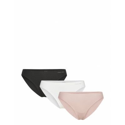 3 Pack Bikini Trosa Brief Tanga Rosa Calvin Klein