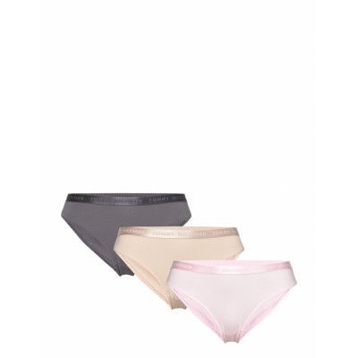 3P Bikini Trosa Brief Tanga Rosa Tommy Hilfiger