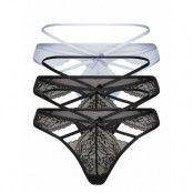 3-Pack Wera String R Stringtrosa Underkläder Svart Hunkemöller