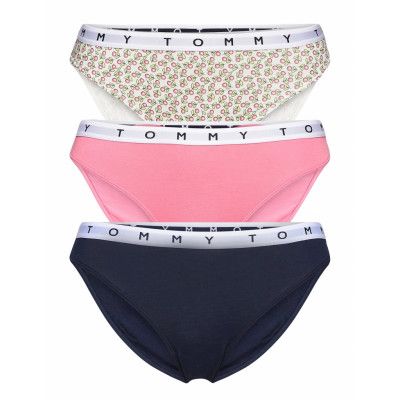 3p Bikini Print Trosa Brief Tanga Multi/mönstrad Tommy Hilfiger