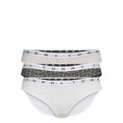 3P Bikini Trosa Brief Tanga Vit Tommy Hilfiger