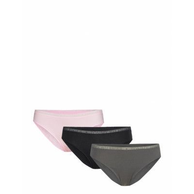 3P Bikini Trosa Brief Tanga Grå Tommy Hilfiger