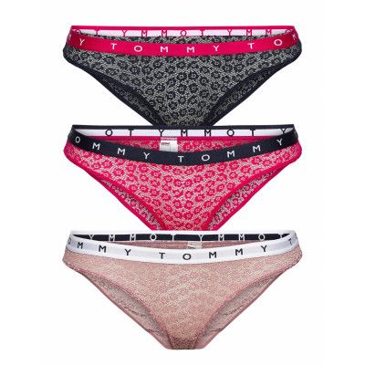 3P Bikini *Villkorat Erbjudande Trosa Brief Tanga Multi/mönstrad Tommy Hilfiger