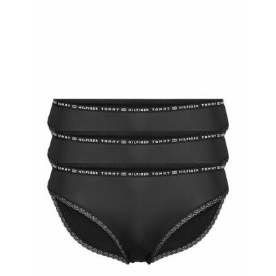 3P Bikini *Villkorat Erbjudande Trosa Brief Tanga Svart Tommy Hilfiger