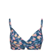 Aaliyah Top Aop Swimwear Bikinis Bikini Tops Triangle Bikinitops Multi/mönstrad Missya