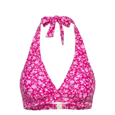 Abecita Maui Halterneck Bikini Bra - Pink - D/E x 70