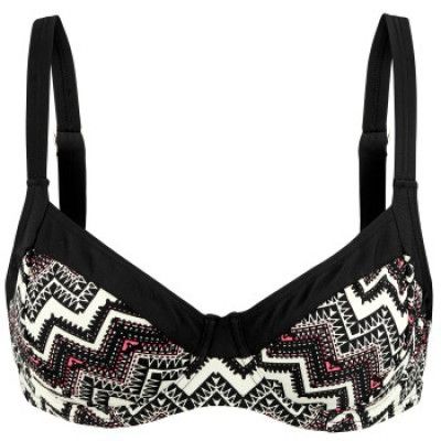 Abecita Zig-Zag Unique Wire Bikini Bra * Fri Frakt *