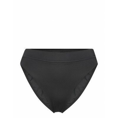 Active Hi Rise Swimwear Bikinis Bikini Bottoms High Waist Bikinis Svart Seafolly