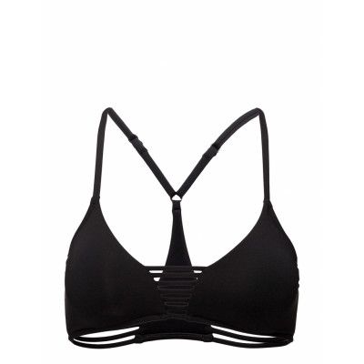 Active Multi Rouleau Bralette Bikinitop Svart Seafolly