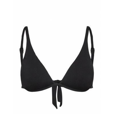 Active Split Wire Bra Swimwear Bikinis Bikini Tops Triangle Bikinitops Svart Seafolly