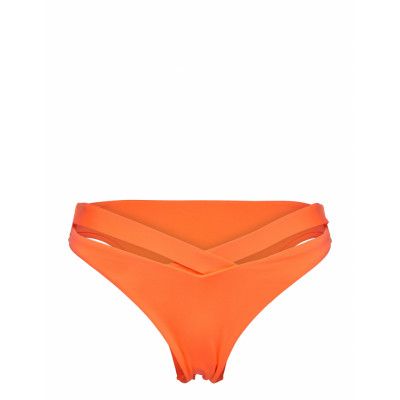 Active V Band High Cut Pant Swimwear Bikinis Bikini Bottoms Bikini Briefs Orange Seafolly